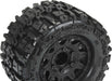 1/10 Trencher HP BELTED F/R 2.8" MT Tires Mounted 12mm Blk Raid (2)