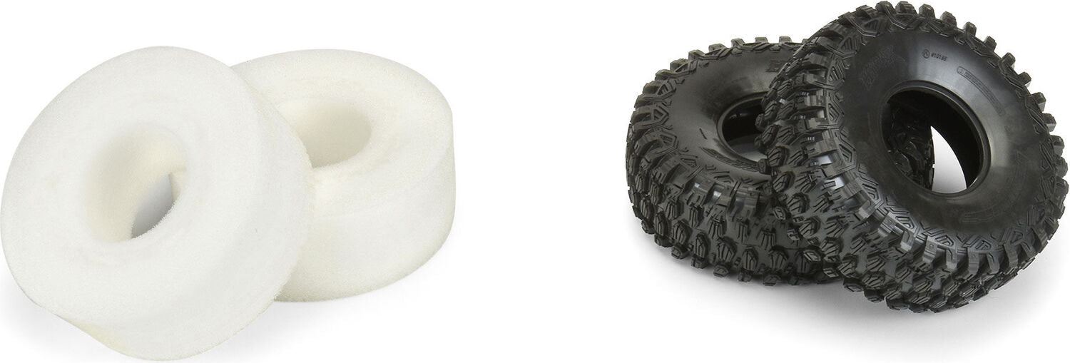 1/10 Hyrax U4 G8 Front/Rear 2.2"/3.0" Rock Racing Tires (2)