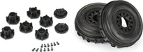 1/10 Dumont Fr Paddle/Rib 2.2"/3.0" SC Mounted 12mm Black Raid (2)
