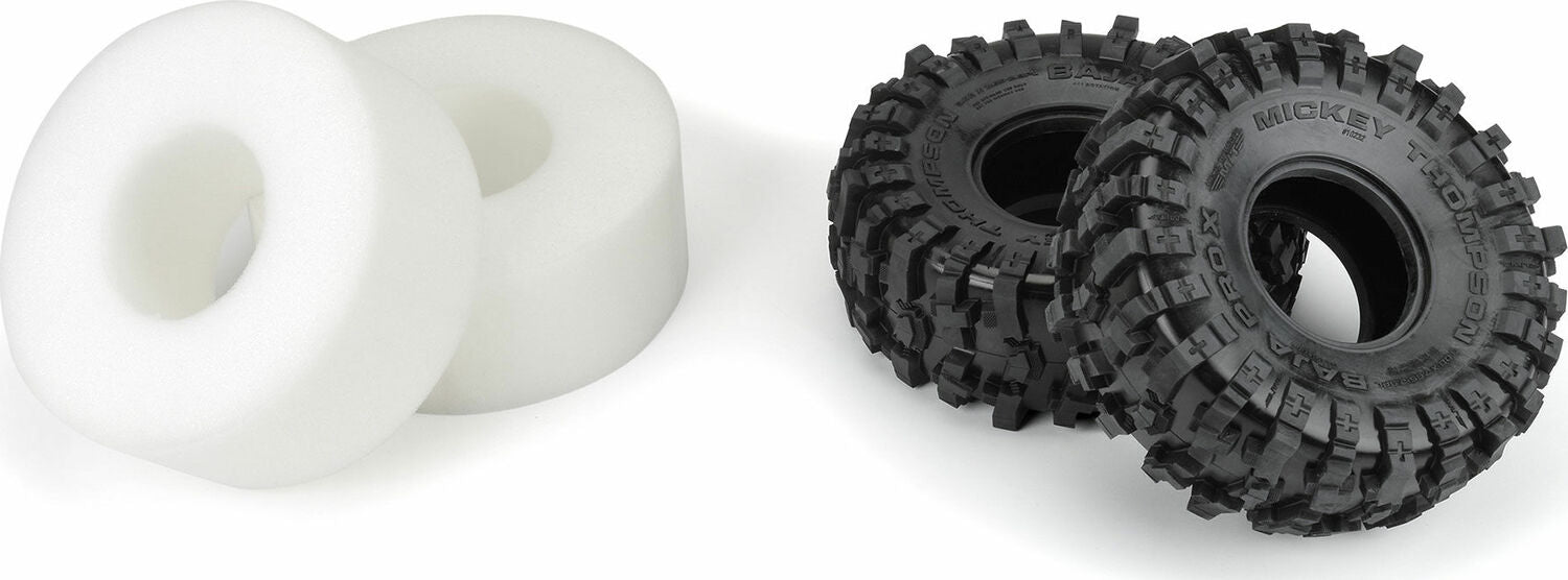 1/6 Mickey Thompson Baja Pro X G8 F/R 2.9" Crawler Tires (2): SCX6