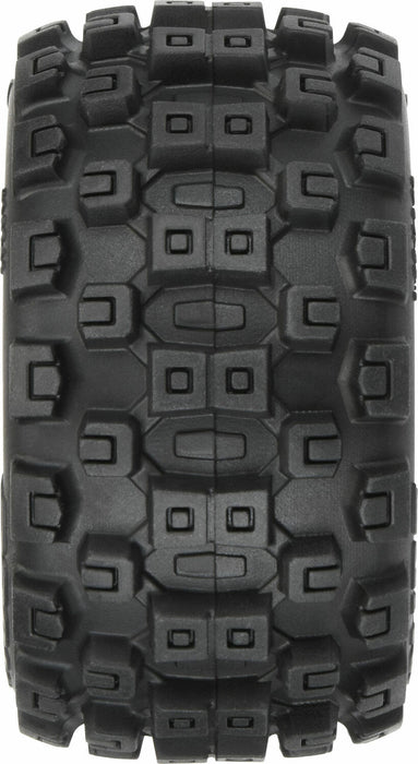 1/18 Badlands MX 1.85" F/R MTD 12mm Black Raid: Granite GROM