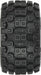 1/18 Badlands MX 1.85" F/R MTD 12mm Black Raid: Granite GROM