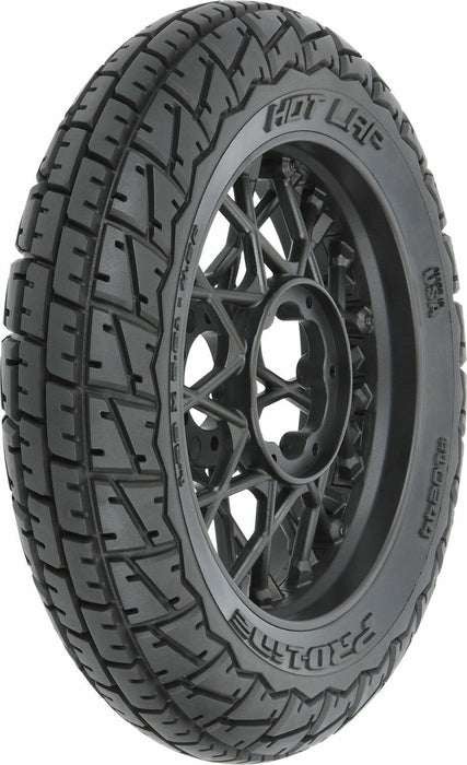 1/4 Hot Lap MX S3 Front Tire MTD Black Supermoto Wheel: Promoto-MX