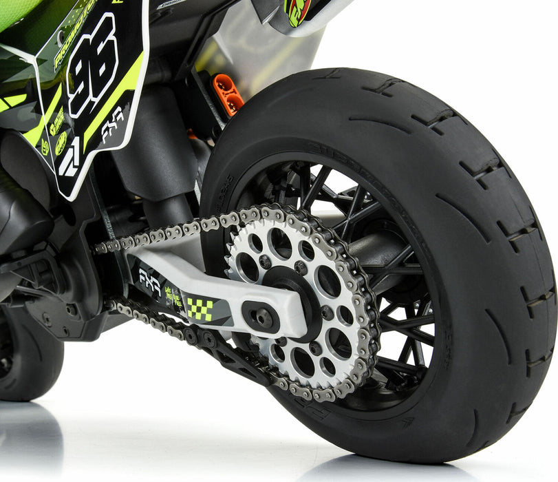 1/4 Supermoto 2.0 S3 Rear Tire MTD Black Supermoto Wheel: MX/SM