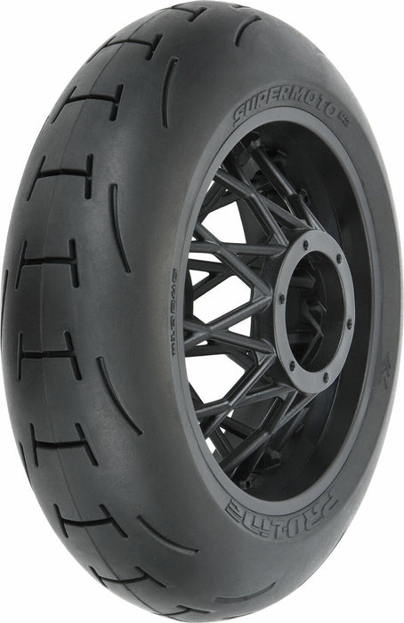 1/4 Supermoto 2.0 S3 Rear Tire MTD Black Supermoto Wheel: MX/SM