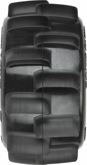 1/10 Sand Paw HP BELTED F/R 2.8" MT Tires MTD 12/14mm Black Raid (2)