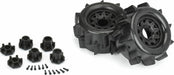 1/10 Sand Paw HP BELTED F/R 2.8" MT Tires MTD 12/14mm Black Raid (2)