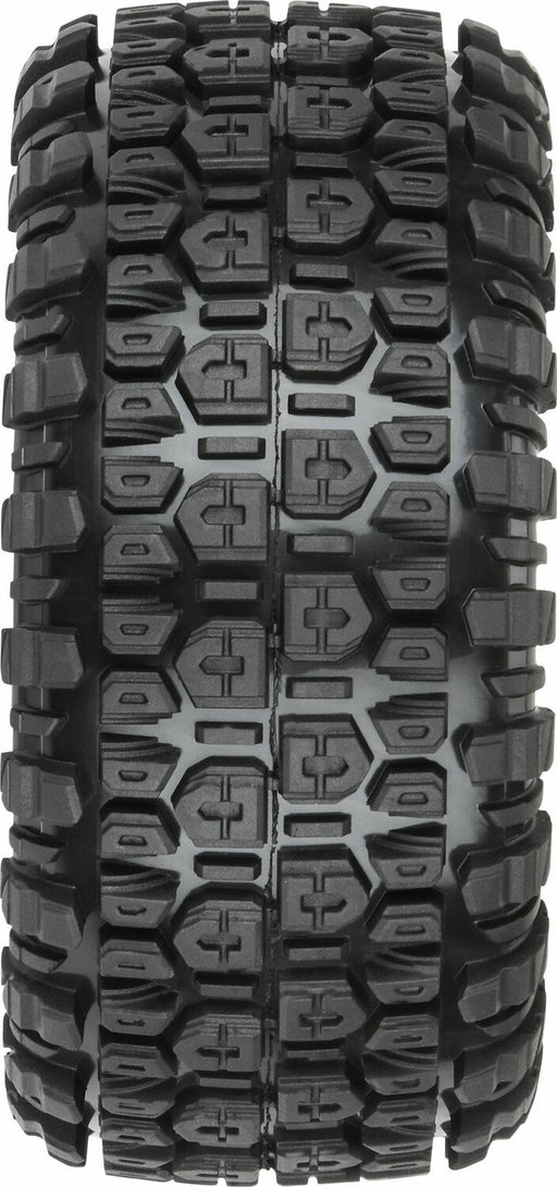 1/10 Aztek M2 F/R 2.2"/3.0" SC MTD 12mm & 14mm Black Raid Wheels (2)