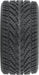 1/12 Goodyear Eagle Wet Tire F/R MTD Gray Wheels (4): Losi NASCAR
