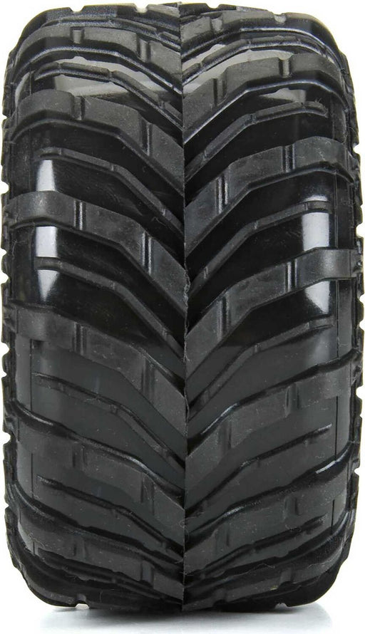 Dreadnaught Mounted Black Wheel F/R (4) for ARRMA GORGON/QUAKE GROM
