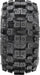 Badlands Front/Rear Tires MTD 12mm Black Split Six (2): ARRMA MINI KRATON