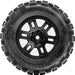 Badlands Front/Rear Tires MTD 12mm Black Split Six (2): ARRMA MINI KRATON