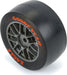 1/12 Goodyear Eagle Option Tire F/R MTD Gray Wheels (4): Losi NASCAR