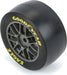 1/12 Goodyear Eagle Soft Tire F/R MTD Gray Wheels (4): Losi NASCAR