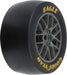 1/12 Goodyear Eagle Soft Tire F/R MTD Gray Wheels (4): Losi NASCAR