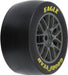 1/12 Goodyear Eagle Soft Tire F/R MTD Gray Wheels (4): Losi NASCAR