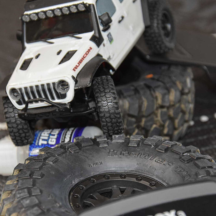 1/30 BFG Krawler T/A KX Front/Rear Mounted Black Icon Nuevo (4) for Axial SCX30