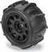 1/18 Dumont F/R Tires MTD 12mm Black Raid (4): Granite GROM