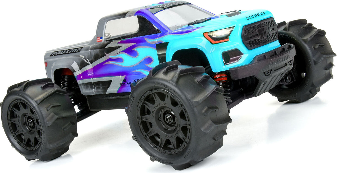 1/18 Dumont F/R Tires MTD 12mm Black Raid (4): Granite GROM