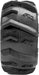 1/16 Dumont F/R MT Tires Black Split Six (2): ARRMA MINI KRATON