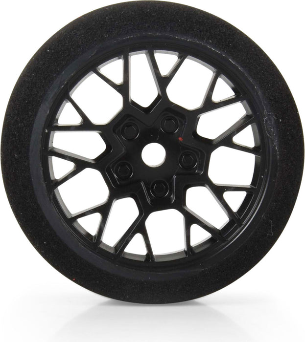 Fifty6 Foam Tire Mounted on Circuit Black Wheel 8mm Hex (4)