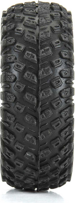 1/30 Aztek Front/Rear Mounted Black Clobber (4) for Axial SCX30