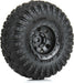 1/30 Aztek Front/Rear Mounted Black Clobber (4) for Axial SCX30
