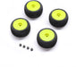 Blockade Tire, Pro-Line OE, Wheel, Yellow, Mounted: Micro-T