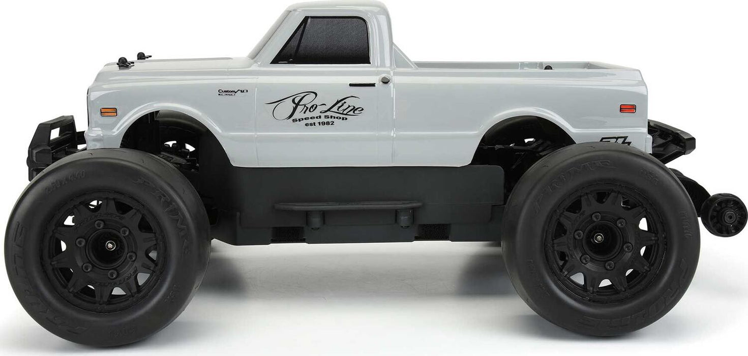 1/10 1972 Chevy C-10 Tough-Color Gray Body: Stampede & Granite