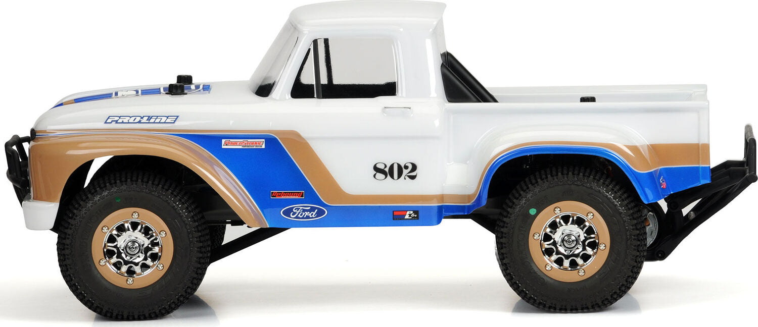 1/10 1966 Ford F-100 Clear Body: Short Course