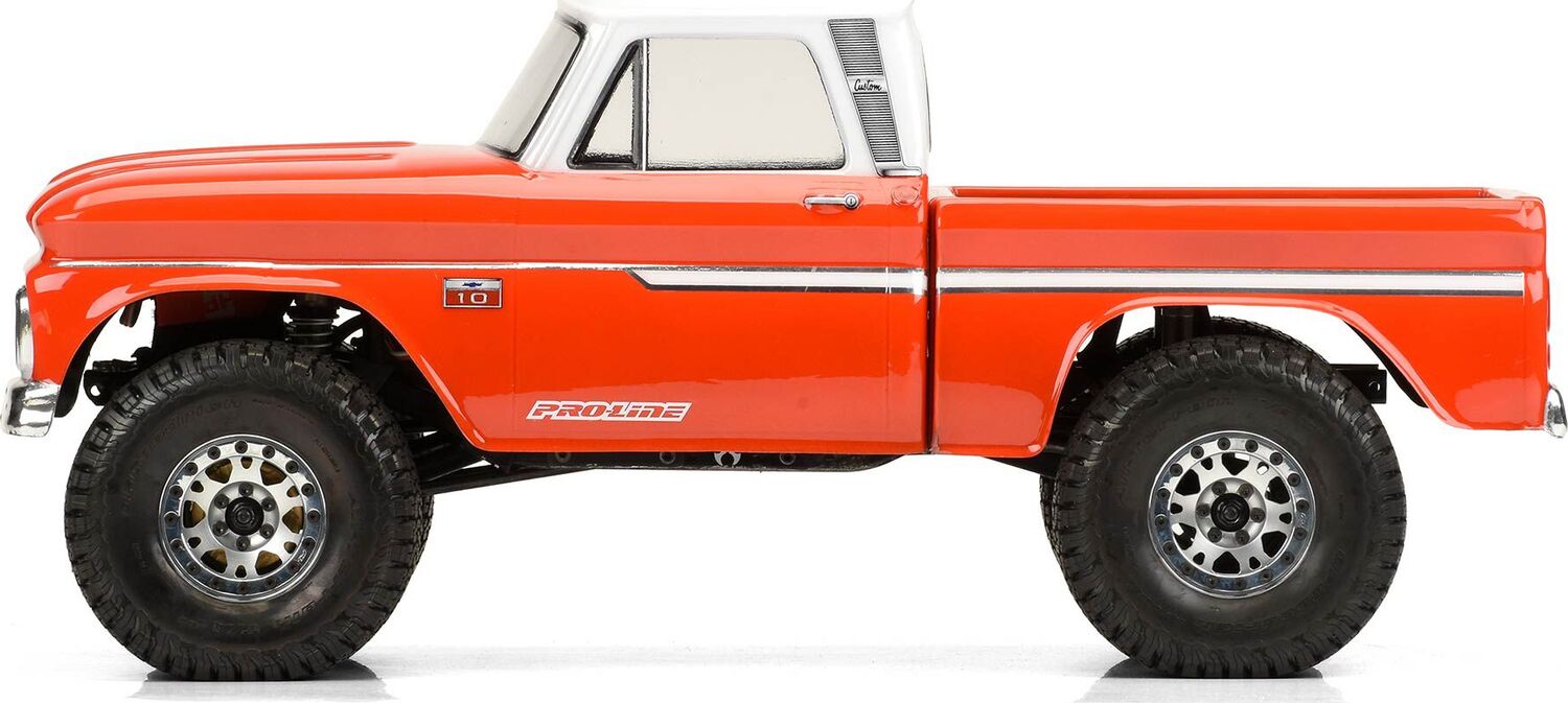 1/10 1966 Chevrolet C-10 Clear Body 12.3" (313mm) Wheelbase