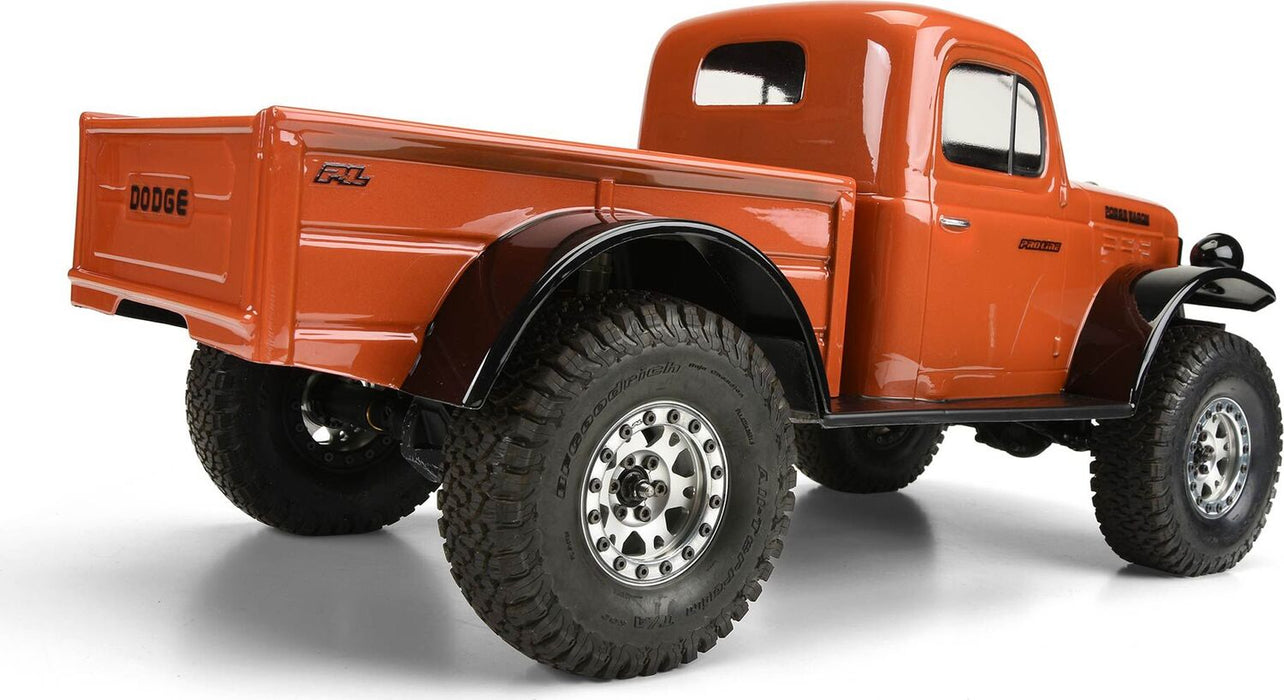 1/10 1946 Dodge Power Wagon Clear Body 12.3" (313mm) WB Crawlers
