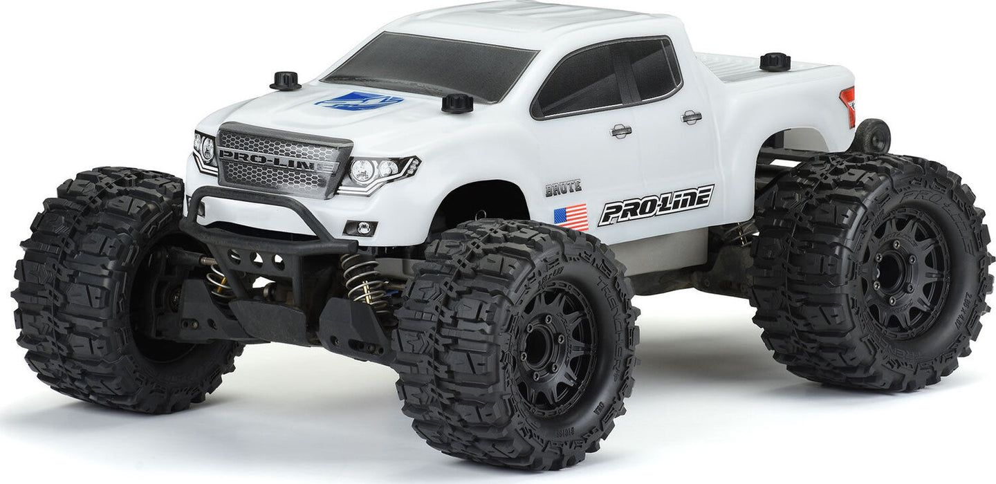 1/10 Pre-Cut Brute Bash Armor White Body: Stampede 4x4