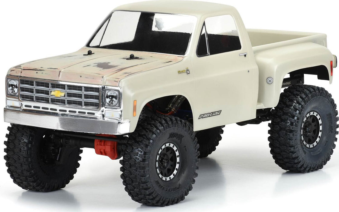 1/10 1978 Chevy K-10 Clear Body 12.3" (313mm) Wheelbase Crawlers
