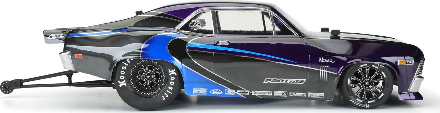 1/10 1969 Chevrolet Nova Clear Body: Drag Car