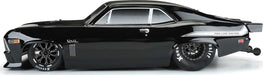 1/10 1969 Chevrolet Nova Tough-Color Black Body: Drag Car