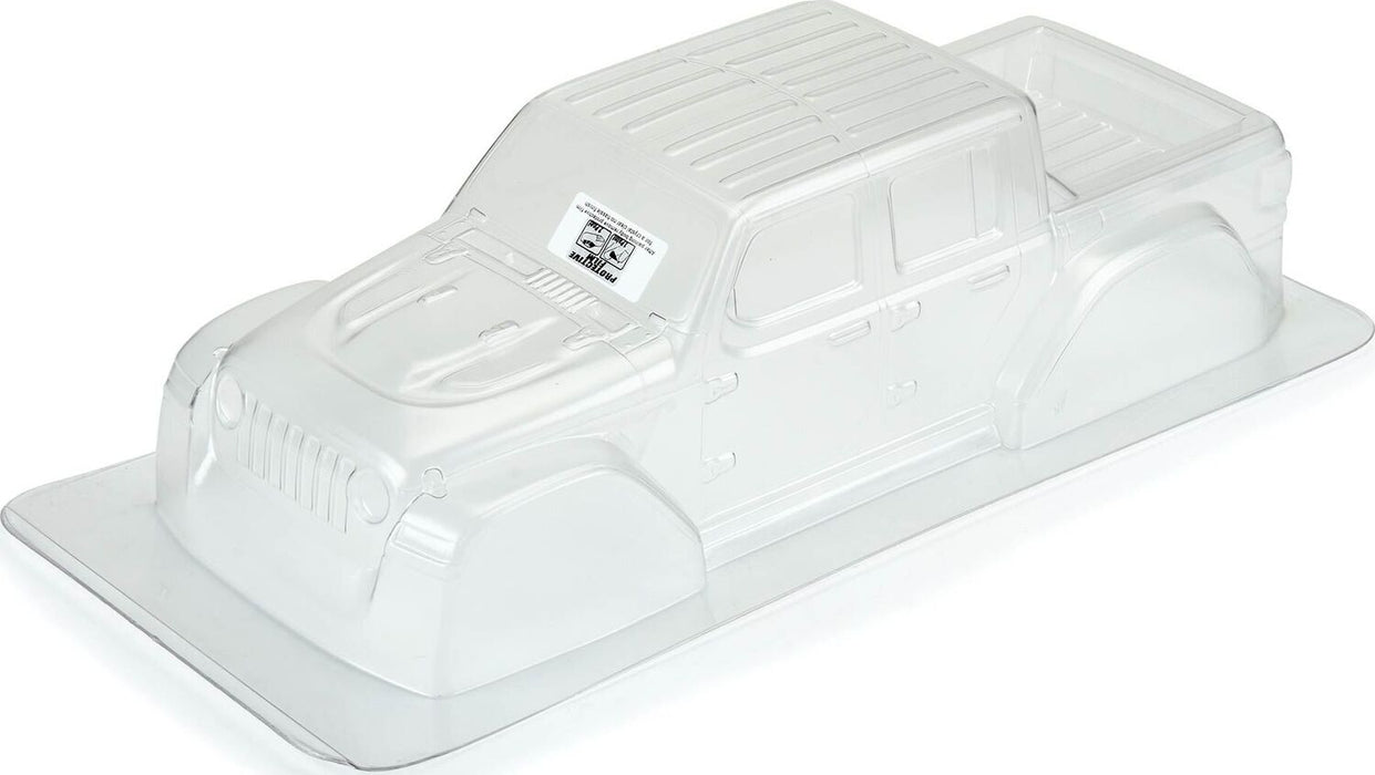 1/10 2020 Jeep Gladiator Clear Body 12.3" (313mm) Wheelbase Crwlrs
