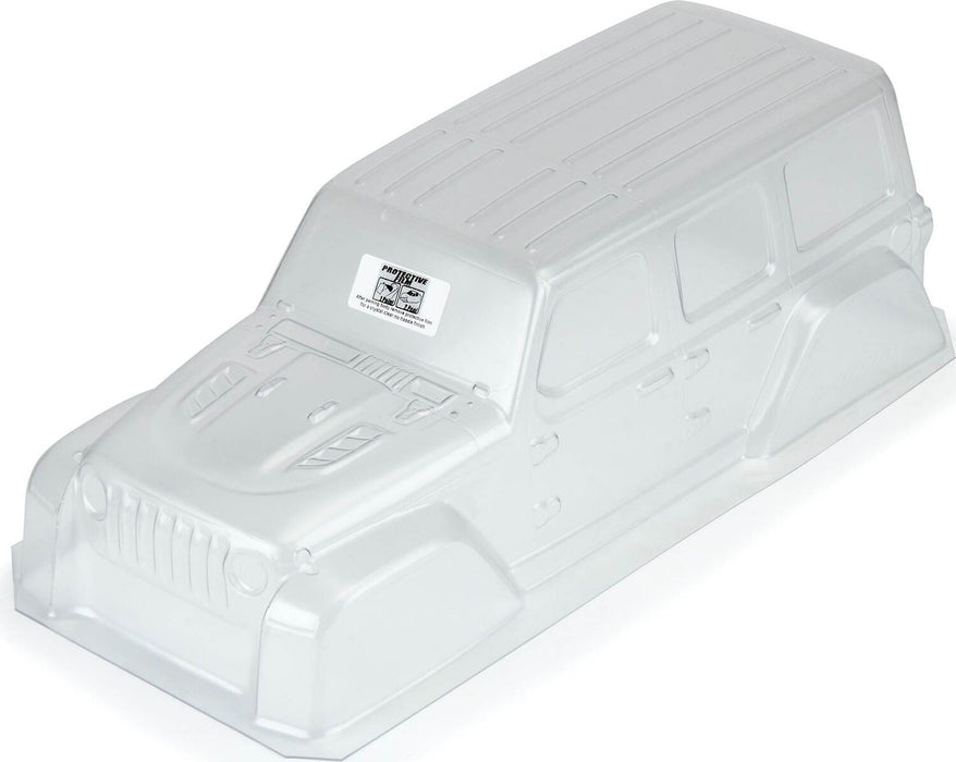 1/10 Jeep Wrangler JL Unlimitd Rubcn Clr Bdy 12.3" (313mm) WB Crwlrs