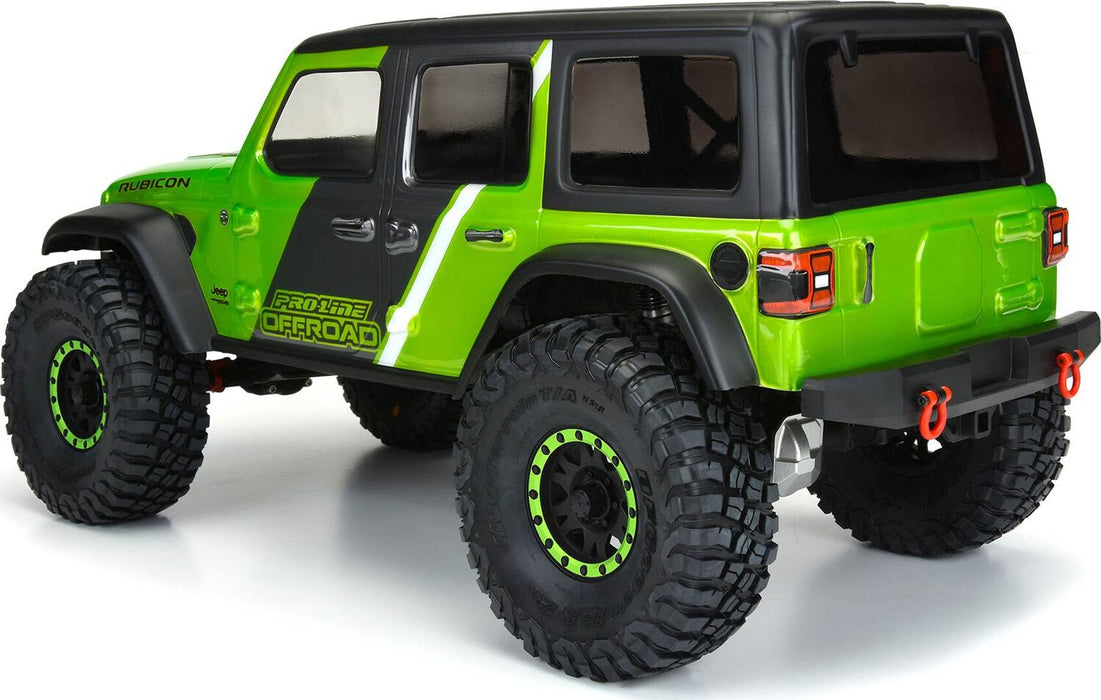 1/10 Jeep Wrangler JL Unlimitd Rubcn Clr Bdy 12.3" (313mm) WB Crwlrs