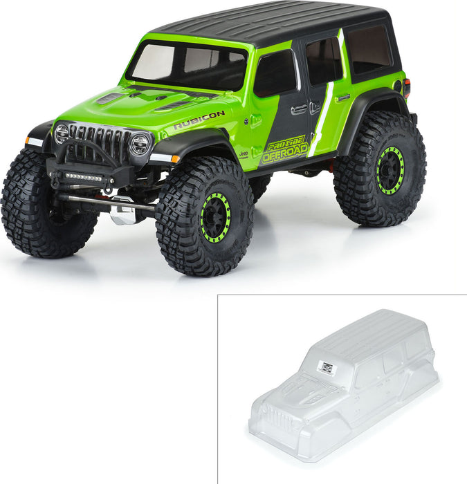 1/10 Jeep Wrangler JL Unlimitd Rubcn Clr Bdy 12.3" (313mm) WB Crwlrs