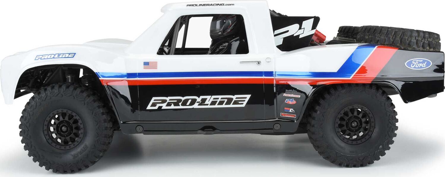 1/7 Pre-Cut 1967 Ford F-100 Truck Clear Body: Unlimited Desert Racer