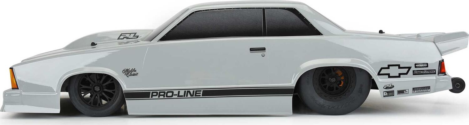 1/10 1978 Chevrolet Malibu Tough-Color Gray Body: Drag Car