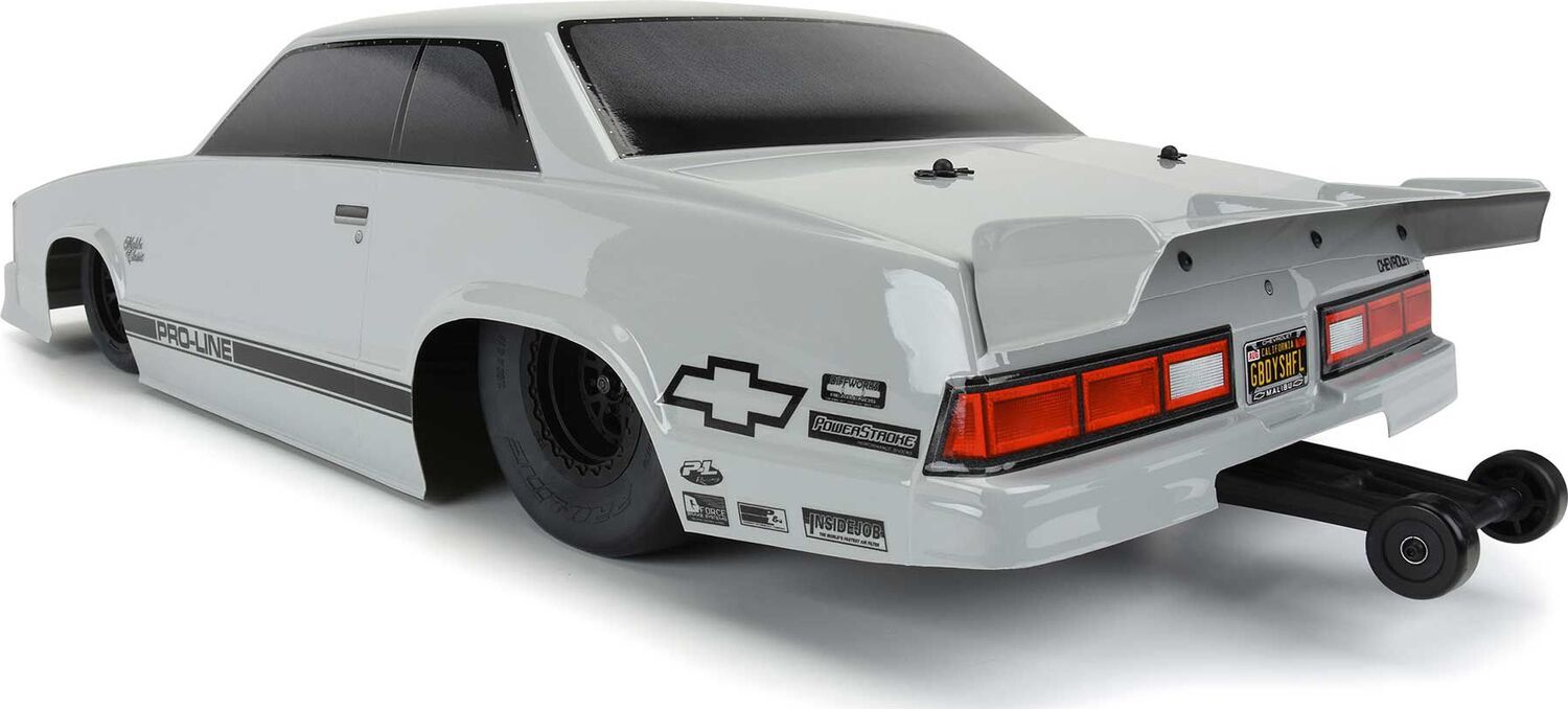 1/10 1978 Chevrolet Malibu Tough-Color Gray Body: Drag Car