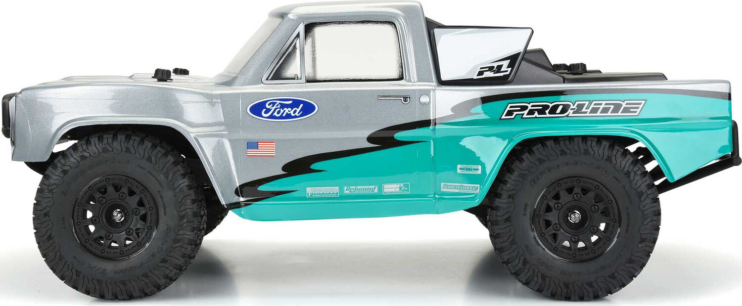 1/10 Pre-Cut 1967 Ford F-100 Race Truck Clear Body: Short Course