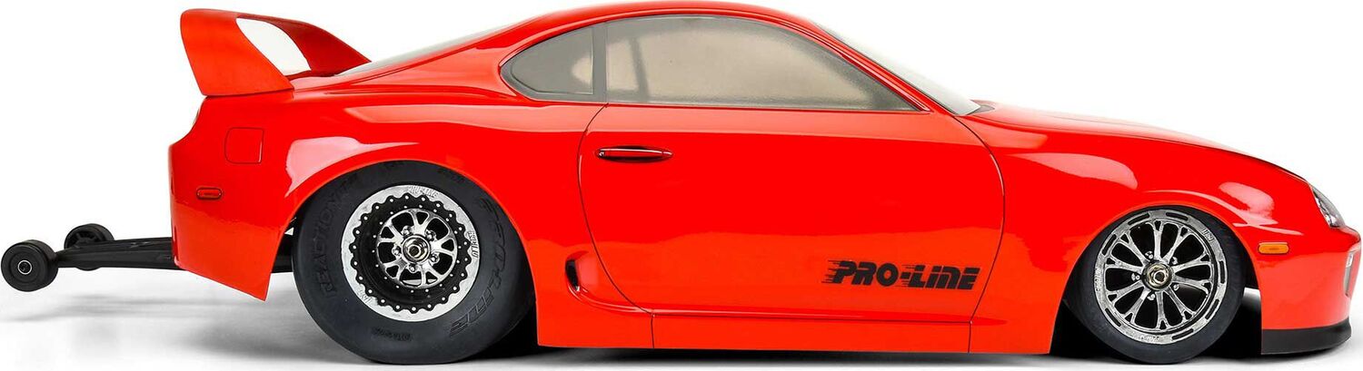 1/10 1995 Toyota Supra Clear Body: Drag Car