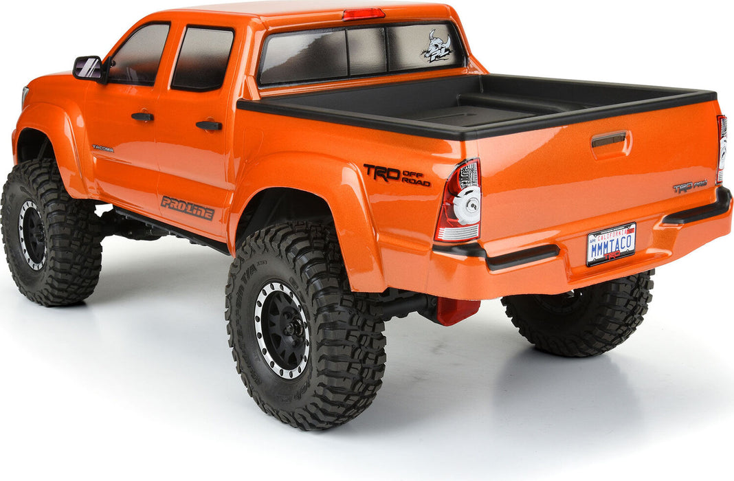 1/10 2015 Toyota Tacoma TRD Pro Clear Body 12.3" (313mm) Wheelbase: Crawlers