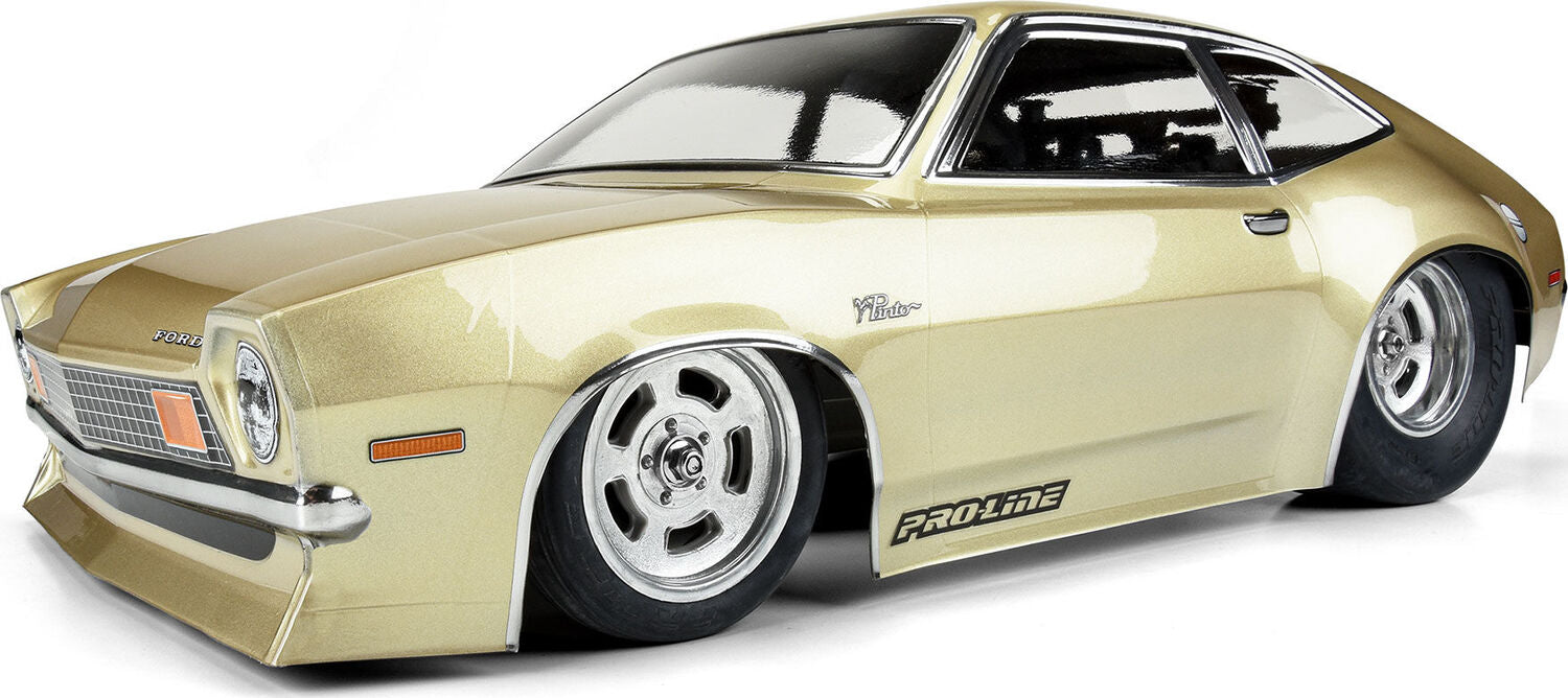 1/10 1972 Ford Pinto Clear Body (11.25" Wheelbase): Buggy Drag Car