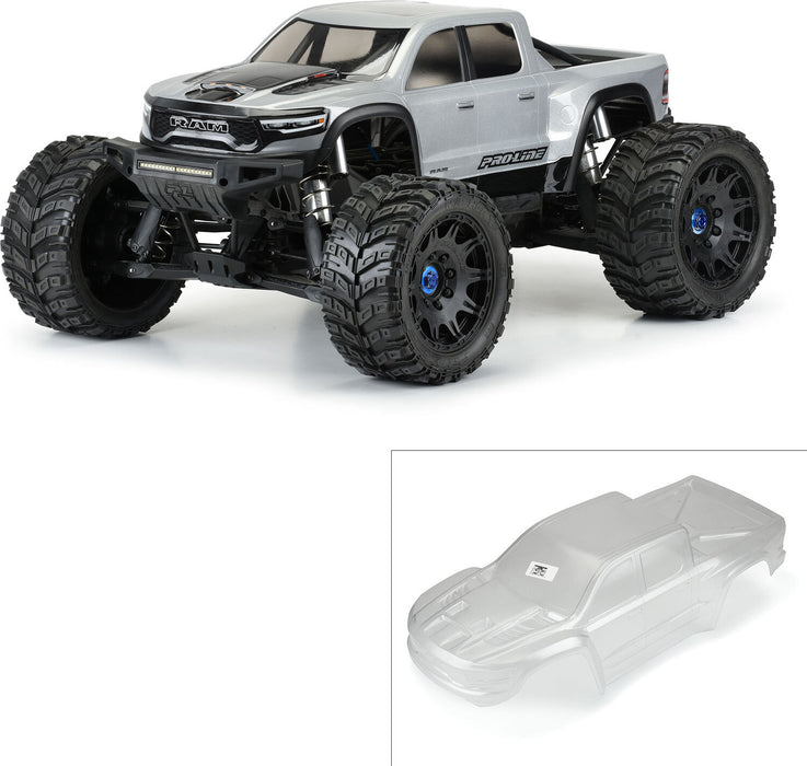 1/5 Pre-Cut 2021 Ram 1500 Clear Body: X-MAXX