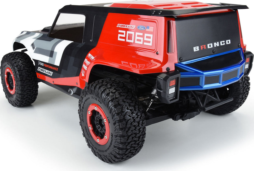 1/10 Ford Bronco R Clear Body: Short Course