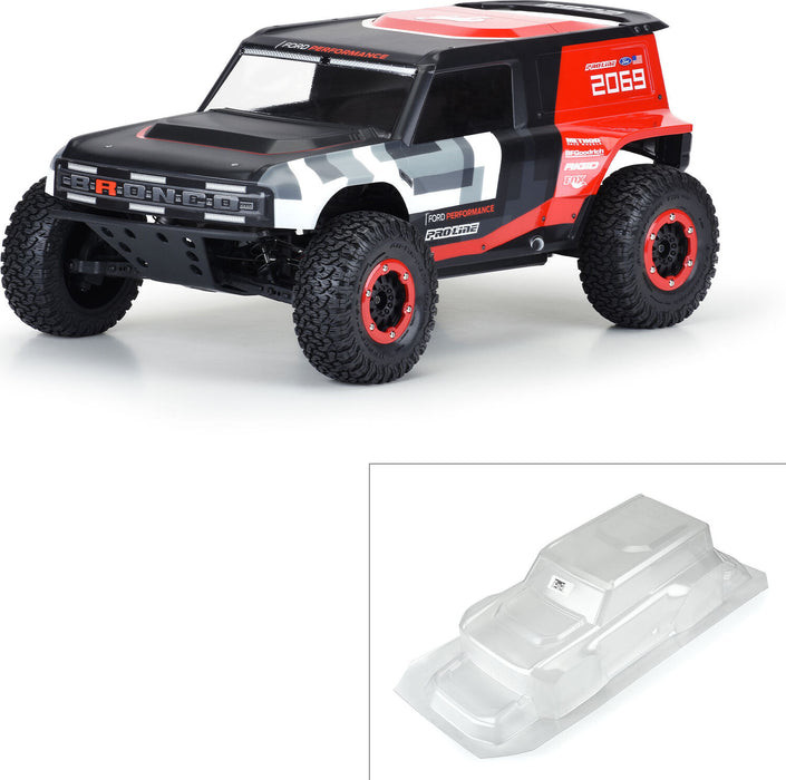 1/10 Ford Bronco R Clear Body: Short Course